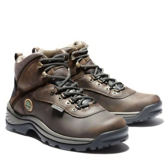 Timberland Men's White Ledge Mid Waterproof Boot Dark Brown 12135 ALL SIZES - Picture 1 of 6